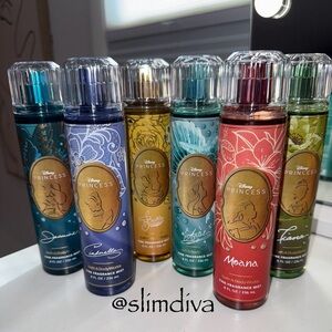 🆕 Bath Body Works x Disney Princess Fine Fragrance Mist Collection